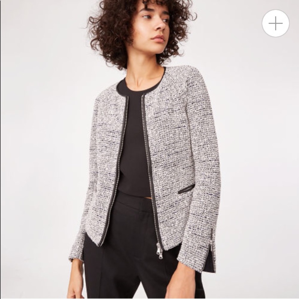 Club Monaco Bria Knit Jacket  Size Small